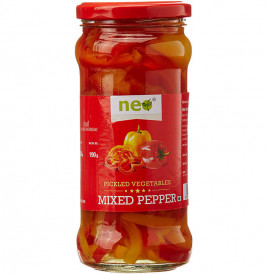 Neo Mixed Pepper (Pickled Vegetables)   Glass Jar  350 grams